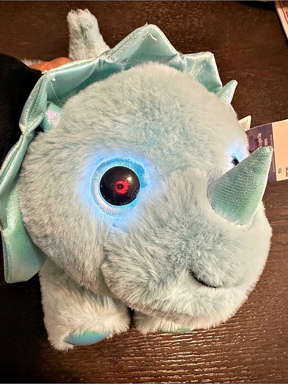 Pillow Pets Blue Dinosaur Sleeptime Lite Light-Up Plush Toy